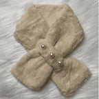 PearlFrost™ Premium Faux Fur Winter Scarf