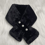 PearlFrost™ Premium Faux Fur Winter Scarf