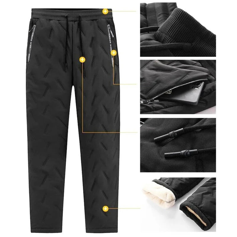 Crugo™ Fleecegefütterte Winter-Sweatpants Unisex 
