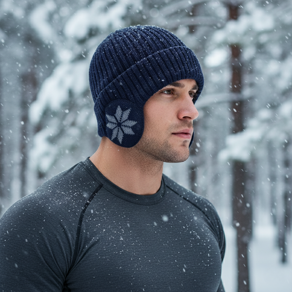 NordicEdge™ Strick-Wintermütze Unisex