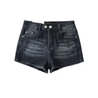 Linda™ High-Waist Denim-Shorts