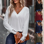 Mira™ V-Neck Knit Top
