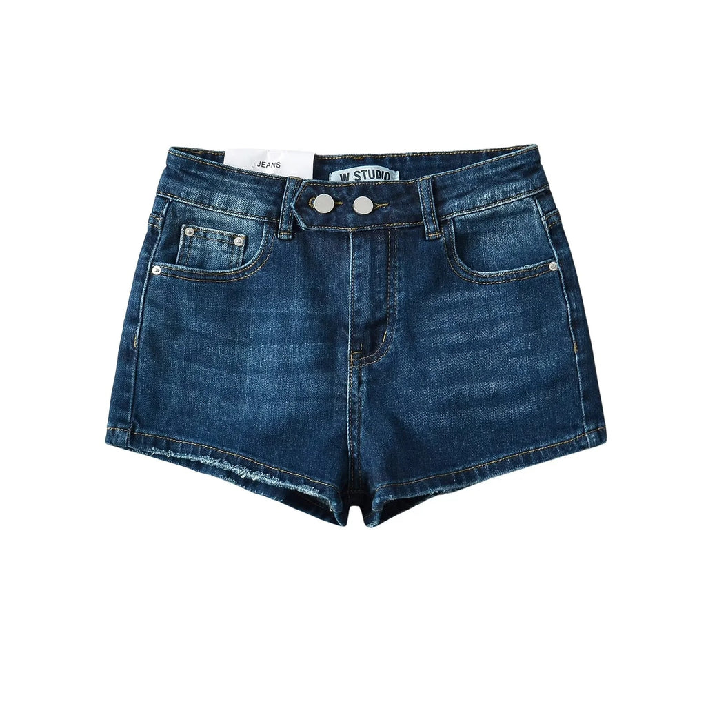 Linda™ High-Waist Denim-Shorts