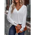 Mira™ V-Neck Knit Top