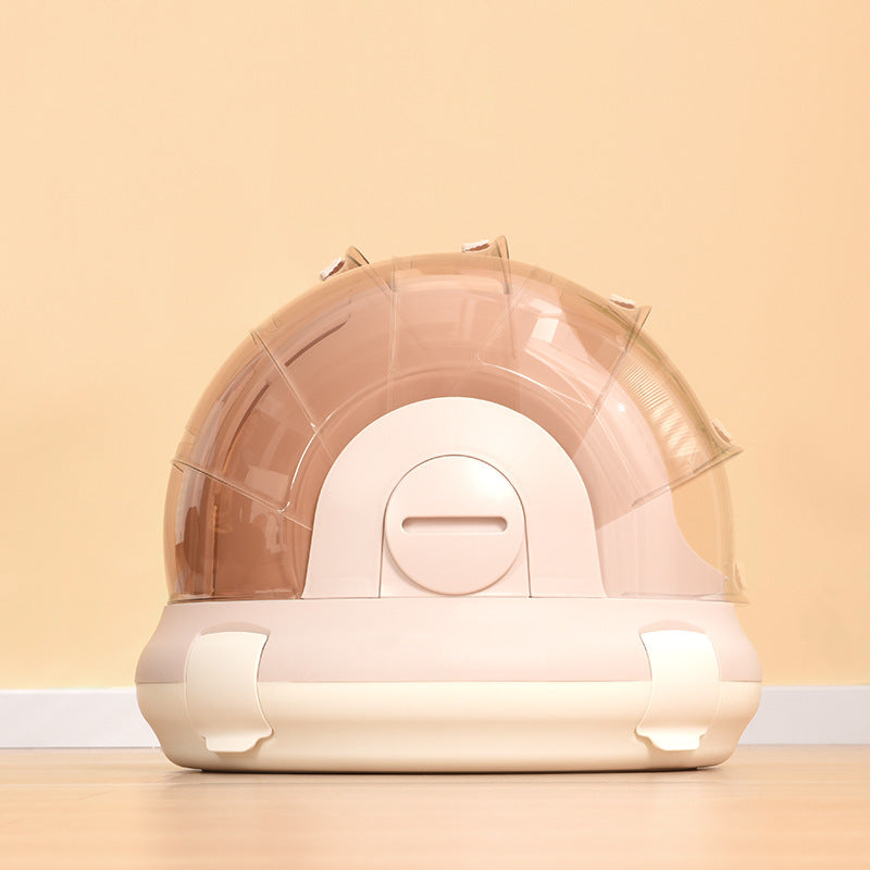 Laaxiv™ “PuraHaus” Cat Litter Box with Urine Separator