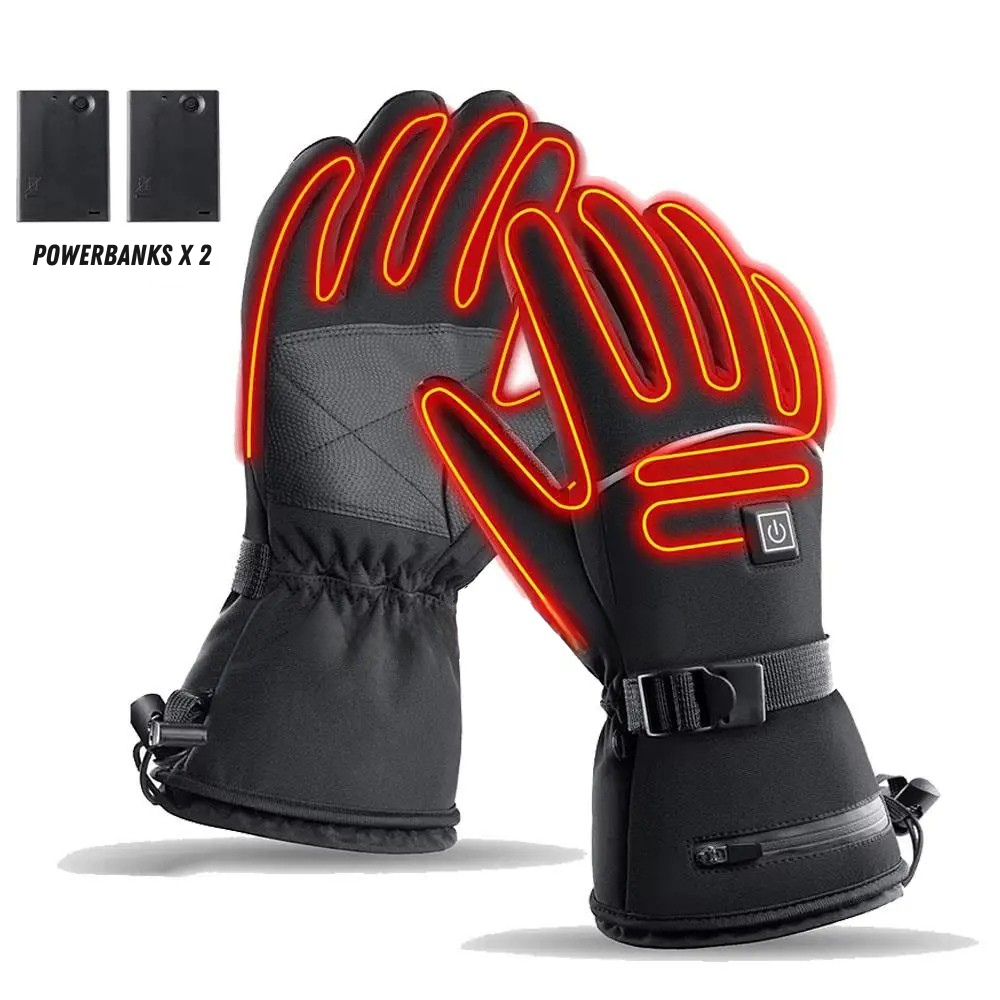 ThermaHeat™ Elektrisch beheizbare Winterhandschuhe mit 2 kostenlosen Powerbanks