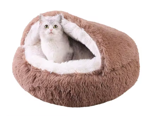 CloudPaw™ Winter-Haustierbett (Plüschtier) 