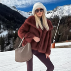 Bella™ Premium Kunstpelzmantel