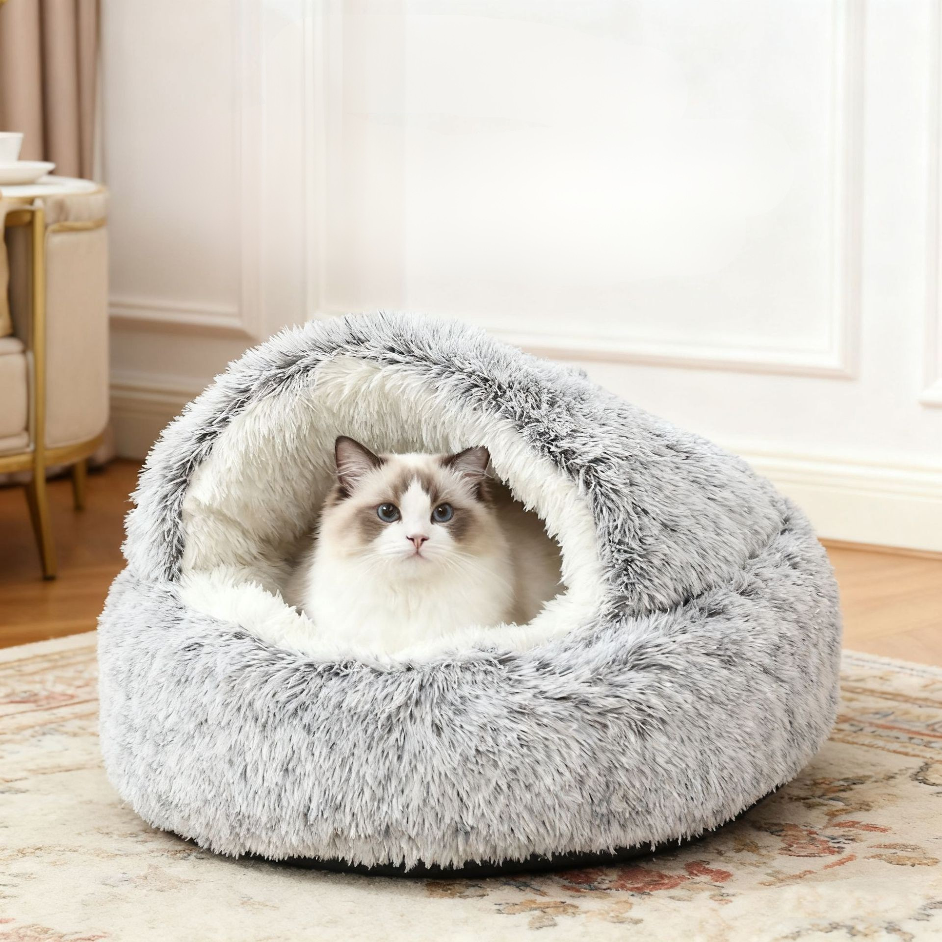 CloudPaw™ Winter-Haustierbett (Plüschtier) 