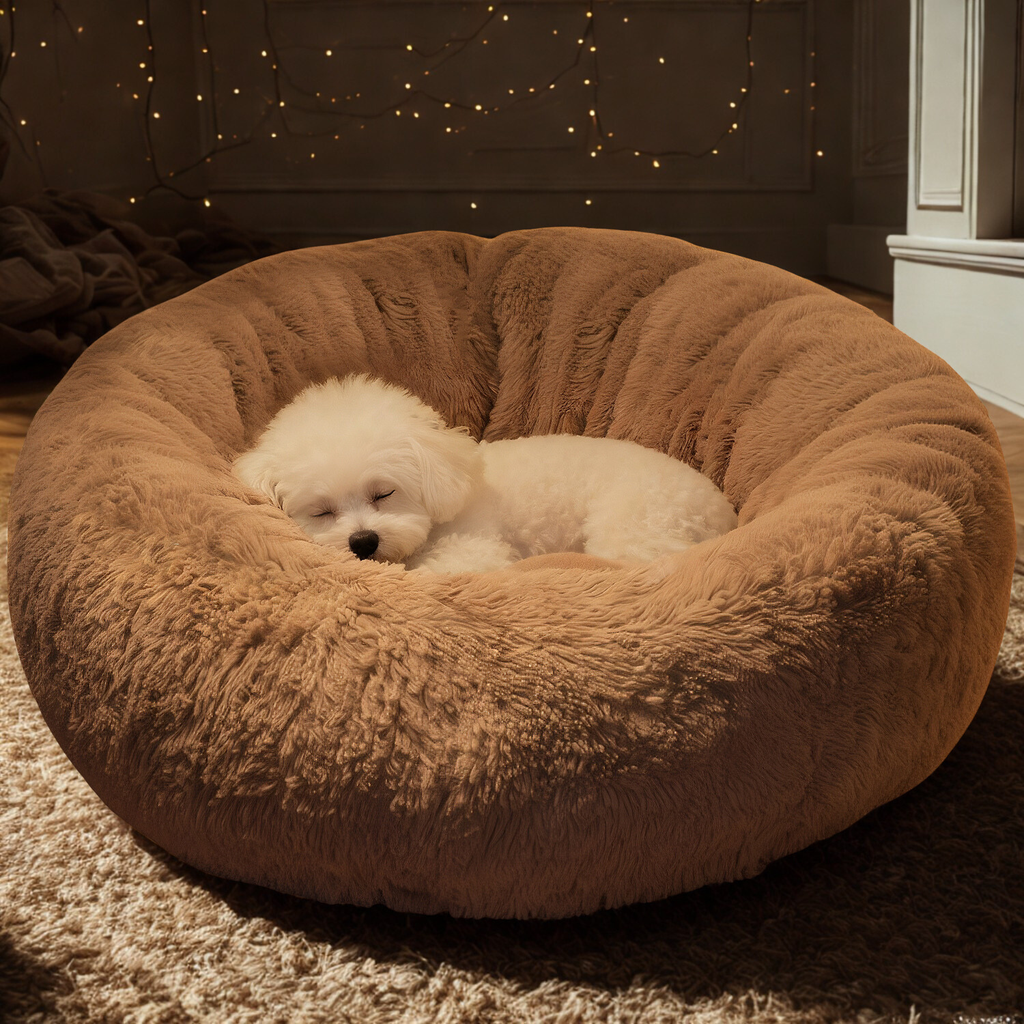CalmNest™ Pet Bed + FREE Gift 🎁