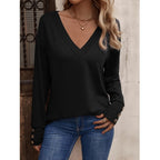 Mira™ V-Neck Knit Top