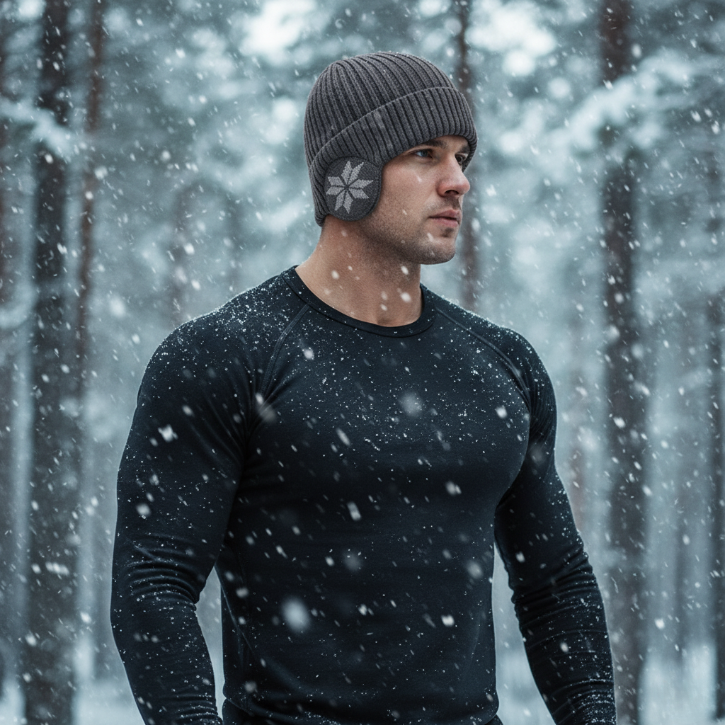 NordicEdge™ Strick-Wintermütze Unisex