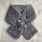 PearlFrost™ Premium Faux Fur Winter Scarf