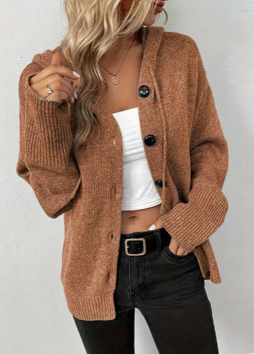 Ella™ Strickcardigan mit Knöpfen