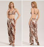 ZebraLuxe™ Chiffon-Lounge-Set