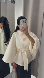 Vienna™ Trenchcoat mit Fledermausärmeln